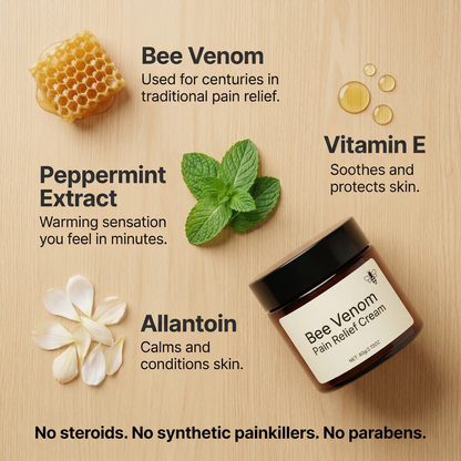 Bee Venom Pain Relief Cream