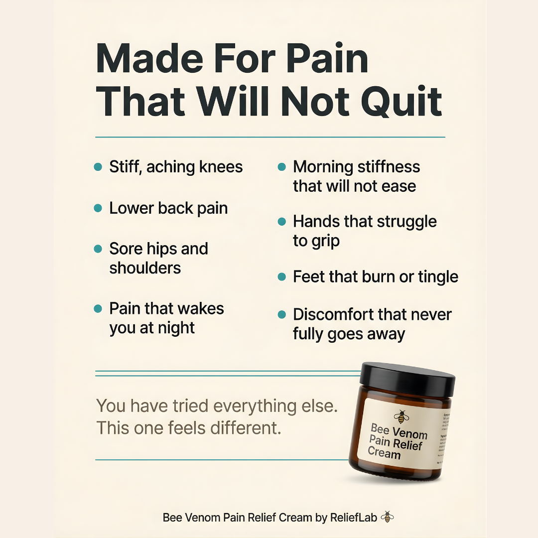 Bee Venom Pain Relief Cream